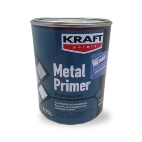 Kraft Metal 3 In 1 Classic Gloss Γυαλιστερό (Δοχεία 0,75Lt & 2,5Lt ...