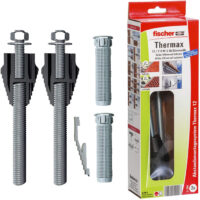 Fischer Thermax 12/110 M12 B Στήριγμα με Θερμοδιακοπή • Baumarket.gr