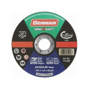 Δίσκος Κοπής Σιδήρου & Πέτρας Benman UniKraft