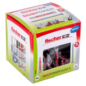 fischer DuoPower 6X50 S DIY Νάιλον βύσμα με βίδα