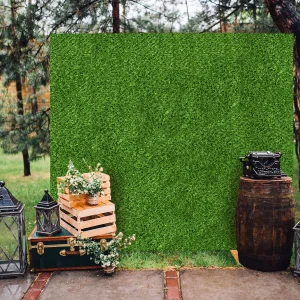 Οικολογικός φράχτης Mat Grass Fence B&A image6